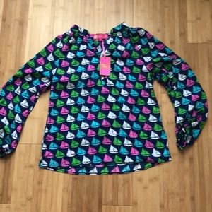 Macbeth collection sailboat shirt